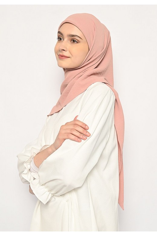 Karisa Segitiga Instan Dusty Pink